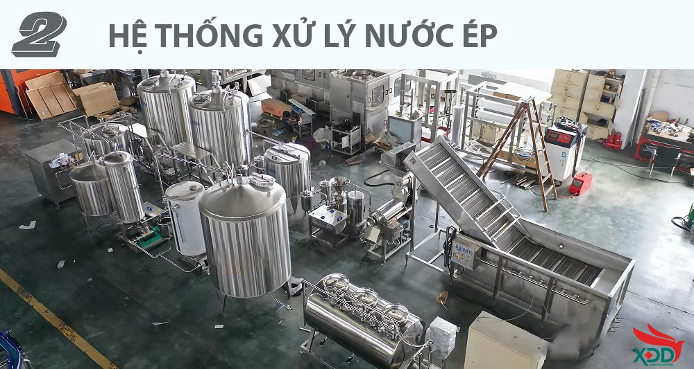 NHÀ MÁY SẢN XUẤT NƯỚC ÉP MINH QUYỀN