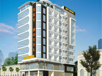 Toà nhà khách sạn 3 sao Sky Hotel - Dự Án 02