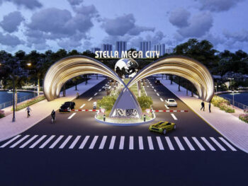 Cổng chào dự án Megacity - Dự Án 38