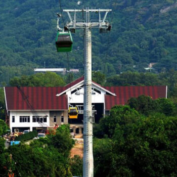 Nhà ga cáp treo núi cấm - Dự Án 32