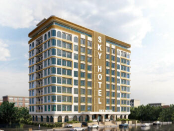 Toà nhà khách sạn 3 sao Sky Hotel - HÙNG CÁ - Dự Án 04