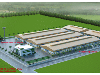 Văn phòng và nhà máy sản xuất công ty TNHH may mặc Minh Châu - Dự Án 16
