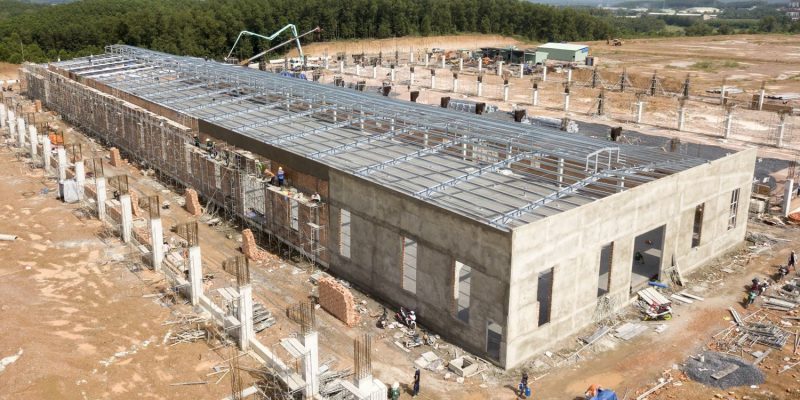Xây dựng nhà thép tiền chế