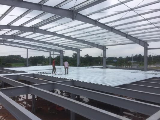 Nhà kho kết cấu thép
