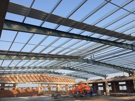 Nhà xưởng kết cấu thép