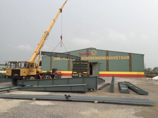 Nhà thép tiền chế công nghiệp