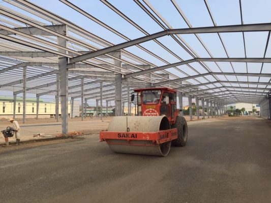 Thiết kế thi công xưởng công nghiệp thép tiền chế