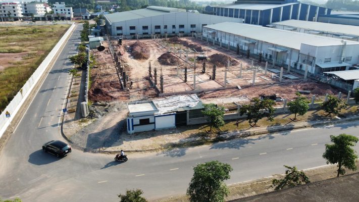 Lắp đặt kết cấu thép