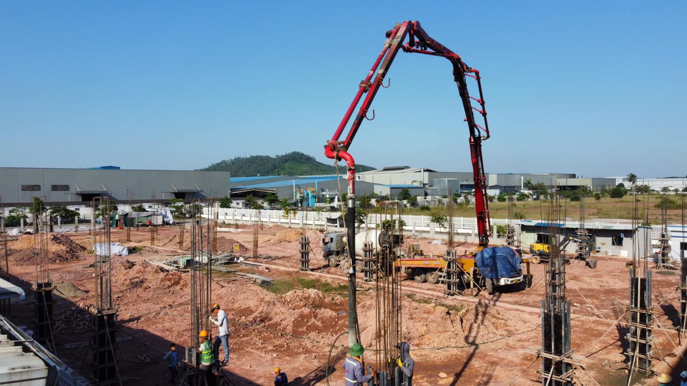 Lắp đặt kết cấu thép