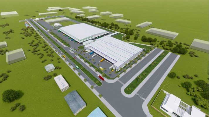 Khung kèo thép có cột giữa