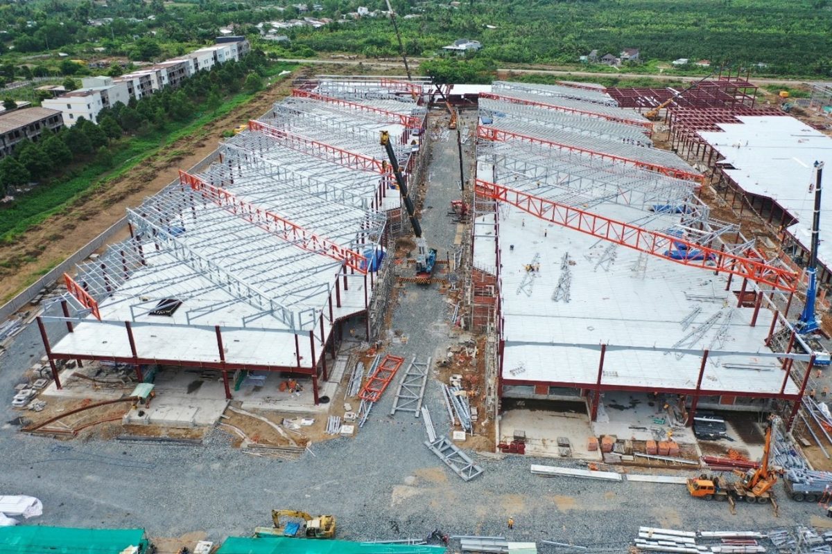 Thi công nhà tiền chế 2 mái đẹp, chuẩn tiến độ cùng VTCONS 1 Thi công nhà tiền chế 2 mái
