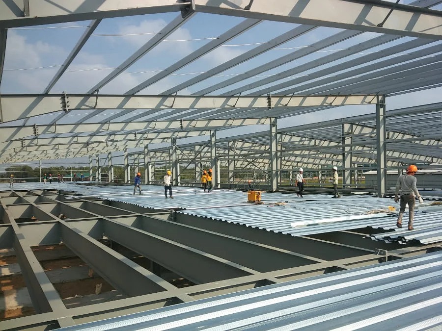 Thiết kế mẫu nhà xưởng