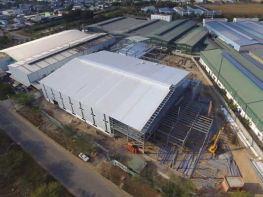 Dịch vụ thi công nhà máy thực phẩm trọn gói