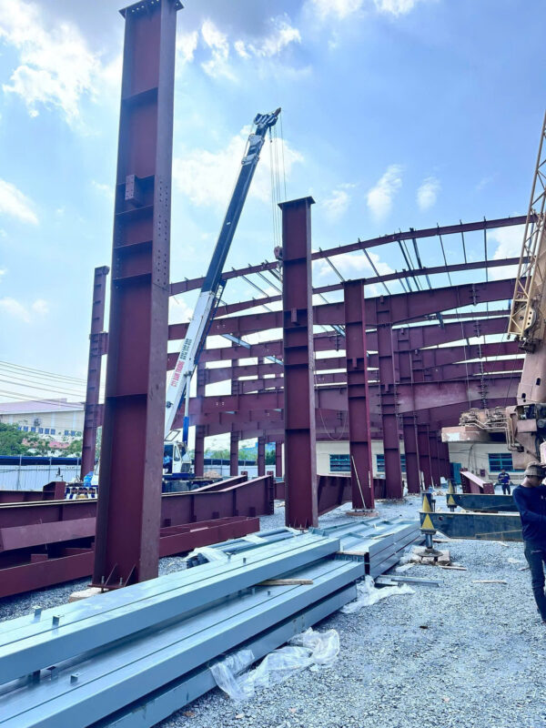 xây dựng nhà xưởng nhà thép tiền chế