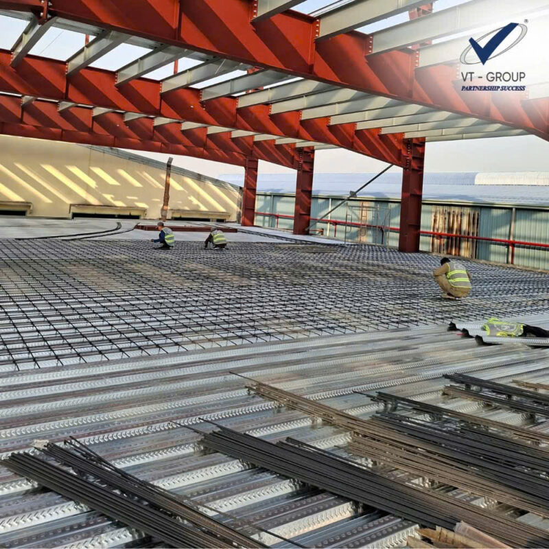 Nhà xưởng tiền chế do VTCONS thiết kế và thi công