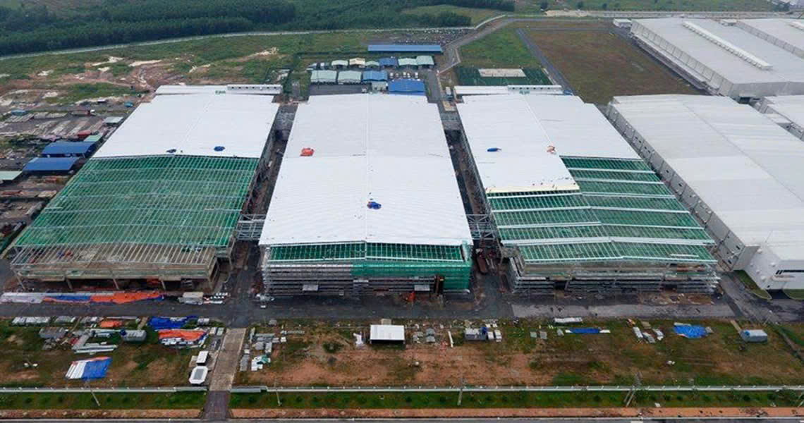 Dự án hoàn thiện đúng tiến độ với mức giá nhà xưởng tiền chế cực kỳ hợp lý.