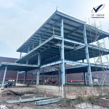 Công trình thực tế khẳng định năng lực thi công nhà xưởng chuyên nghiệp của VTCONS.