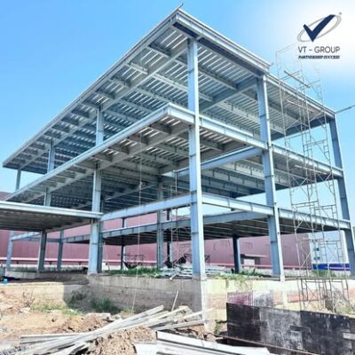 Dự án hoàn thiện đạt chuẩn chất lượng cao sau khi kết thúc quy trình thi công nhà xưởng.