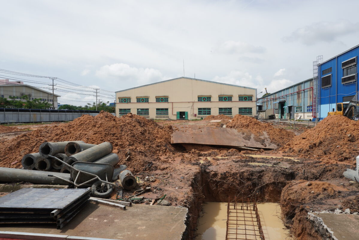 Thi công nhà máy thực phẩm tiêu chuẩn sạch 